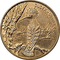 2 zł Zwierzęta świata - Dudek