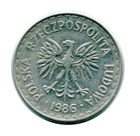 Polska 1 Złoty 1986 r.