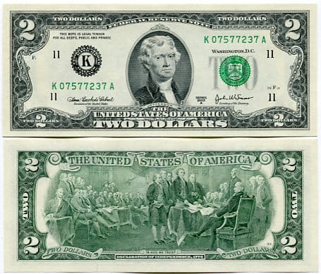USA 2 Dolary 2013 r. Dallas K UNC