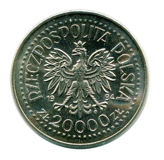 20 000 zł Zygmunt I Stary 1994 r.