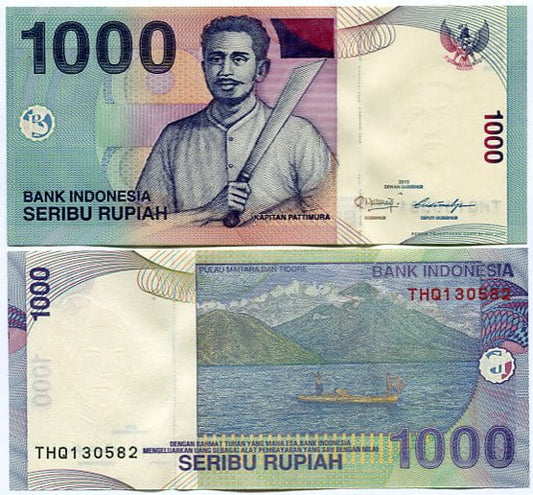 Indonezja 1000 Rupiah 2013 r. UNC