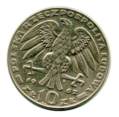 10 złotych Karol Świerczewski 1967 r.
