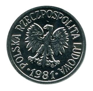10 groszy 1981 r.
