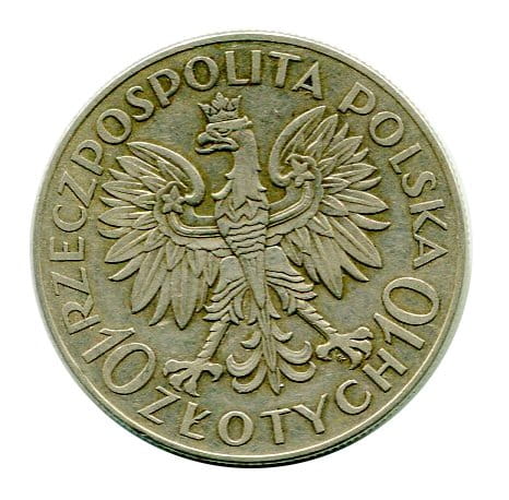 10 złotych Jan III Sobieski 1933 r.