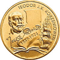2 zł 2007 r. Konrad Korzeniowski/Joseph Conrad (1857-1924)