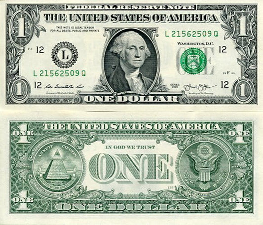 USA 1 Dolar 2013 r. San Francisco L UNC
