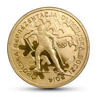 2 zł 2014 r. Polska Reprezentacja Olimpijska  Soczi 2014