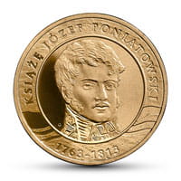 2 zł 2013 r. 200. rocznica śmierci księcia Józefa Poniatowskiego