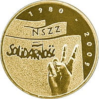 2 zł 25-lecie NSZZ „Solidarność”