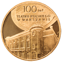 2 zł 2013 r. 100 lat Teatru Polskiego w Warszawie