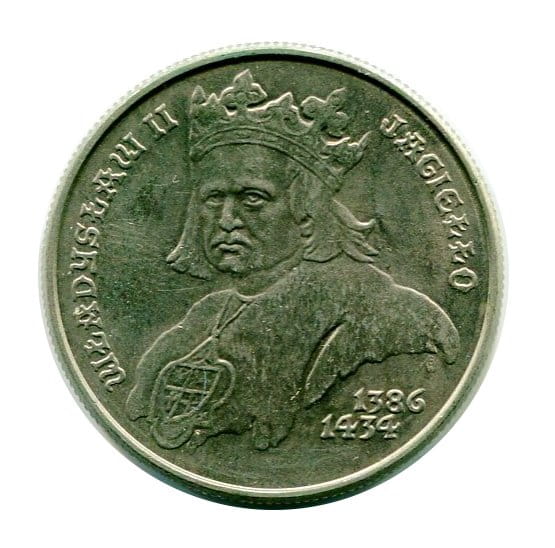 500 złotych Władysław II Jagiełło 1989 r.