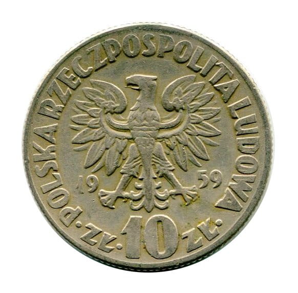 10 złotych Mikołaj Kopernik 1959 r.