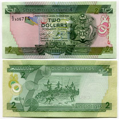 Wyspy Salomona 2 Dolary 2006 r. UNC