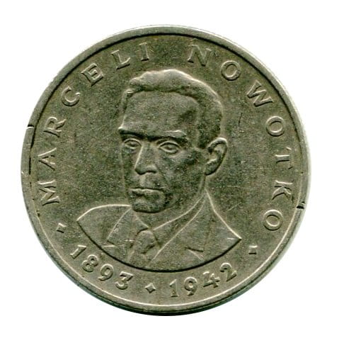 Polska 20 Złotych Marceli Nowotko 1976 r. b.z.