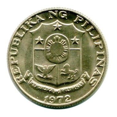 Filipiny 25 Santimos 1972 r.