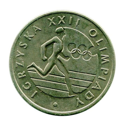 20 złotych Igrzyska XXII Olimpiady 1980 r.