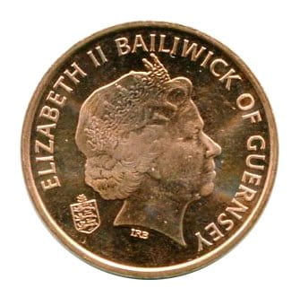 Guernsey 1 Penny 1998 r.