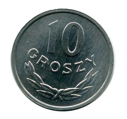 10 groszy 1977 r.
