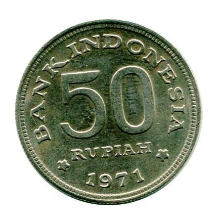 Indonezja 50 Rupiah 1971 r.