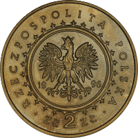 2 zł Zamki i pałace w Polsce - Zamek w Lidzbarku Warmińskim