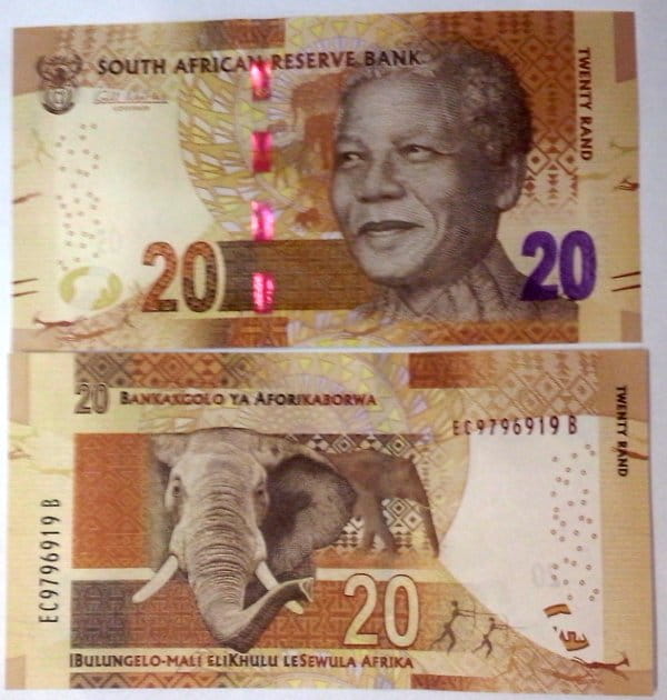 RPA 20 Rand 2012 r. UNC