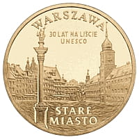 2 zł 2010 r. Miasta w Polsce – Stare Miasto w Warszawie