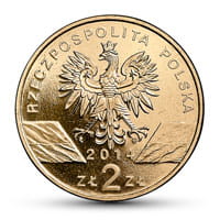 2 zł 2014 r. Zwierzęta Świata – konik polski