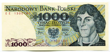 Banknot Polska 1000 zł 1975 r. AR