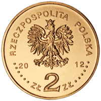 2 zł 2012 r. Polskie okręty -  Niszczyciel „Piorun”
