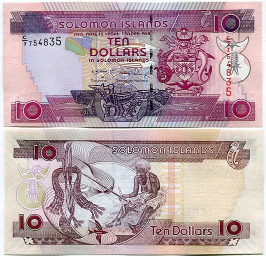 Wyspy Salomona 10 Dolarów 2009 r. UNC