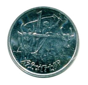 Etiopia 1 Cent 1977 r.