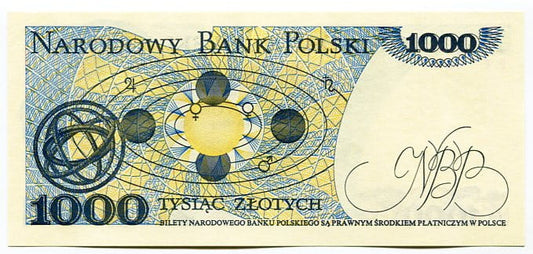 Banknot Polska 1000 zł 1975 r. AR