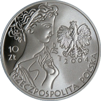 10 zł Ag Igrzyska XXVIII Olimpiady – Ateny 2004