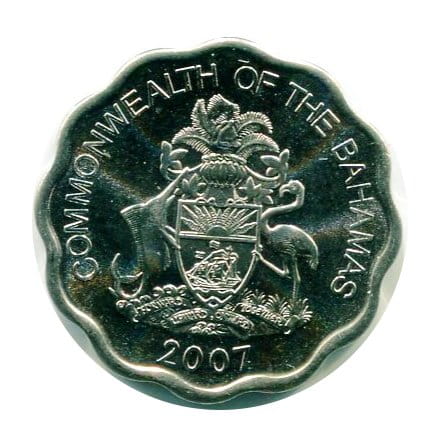 Bahamy 10 Cents 2007 r.