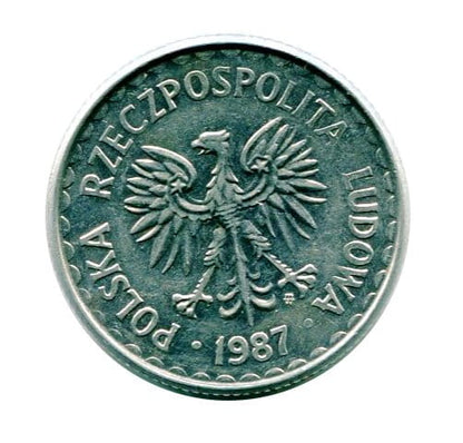 Polska 1 Złoty 1987 r.