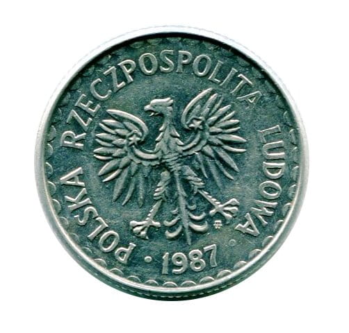 Polska 1 Złoty 1987 r.