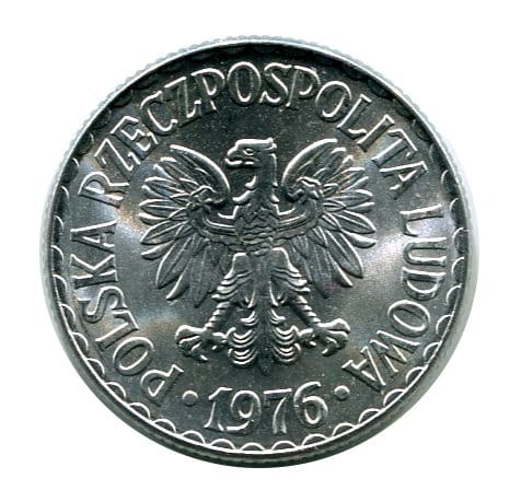 1 złoty 1976 r.