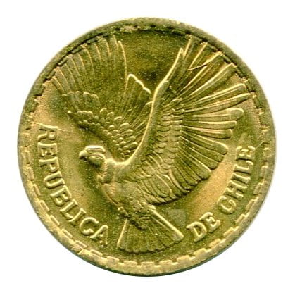 Chile 5 Centsimos 1966 r.