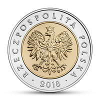5 zł Odkryj Polskę 2018 r. - 100-lecie odzyskania przez Polskę niepodległości