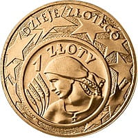 2 zł Dzieje złotego ( 1 zł kłos )