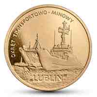 2 zł 2013 r. Polskie okręty - Okręt transportowo - minowy „Lublin”