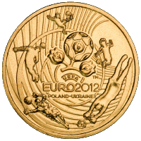 2 zł 2012 r. Mistrzostwa Europy w Piłce Nożnej Euro 2012
