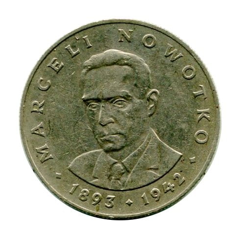 Polska 20 Złotych Marceli Nowotko 1976 r.