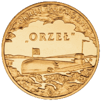 2 zł 2012 r. Polskie okręty - Okręt podwodny „Orzeł”