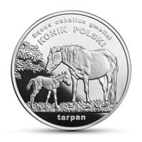 20 zł Zwierzęta świata – Konik Polski