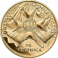 2 zł 90. rocznica odzyskania niepodległości
