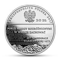 20 zł Ag Pięć wieków Reformacji w Polsce