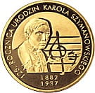 2 zł 2007 r. 125. rocznica urodzin Karola Szymanowskiego (1882-1937)