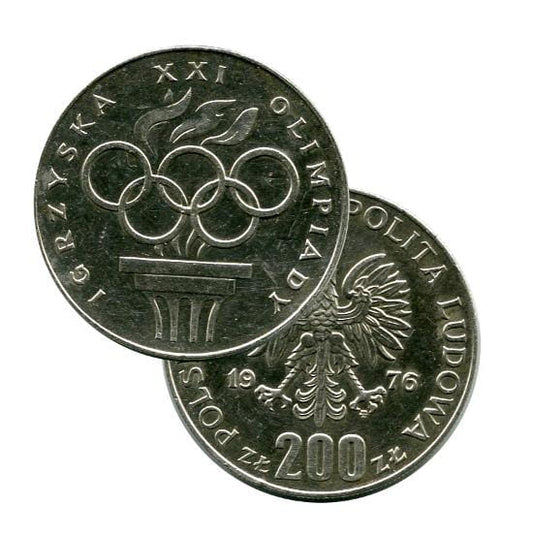 14,5 g. srebra - 200 zł Igrzyska XXI Olimpiady 1976 r.