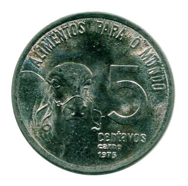 Brazylia 5 Centavos 1975 r.